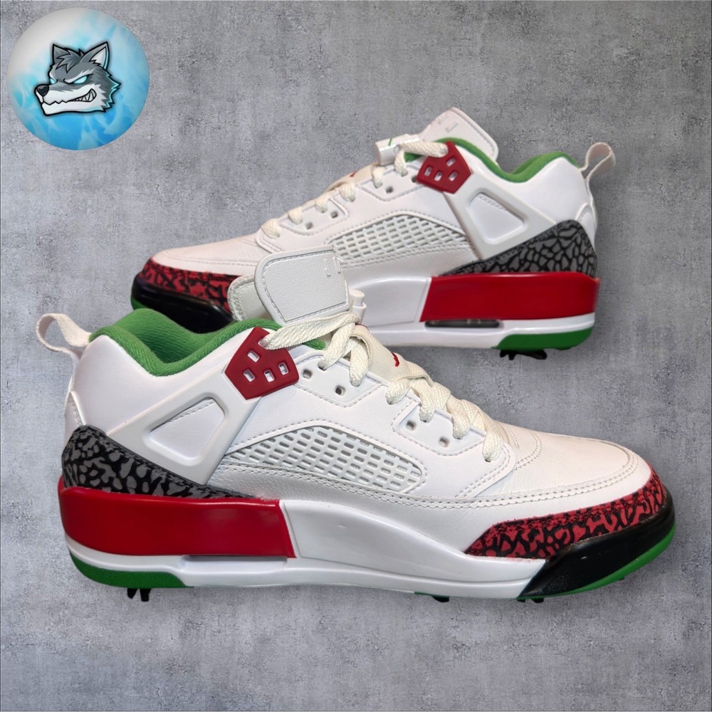 Jordan Spizike G Golf Shoes White Removable Spikes Mens Size 6 HQ4365-100 - Picture 3 of 5